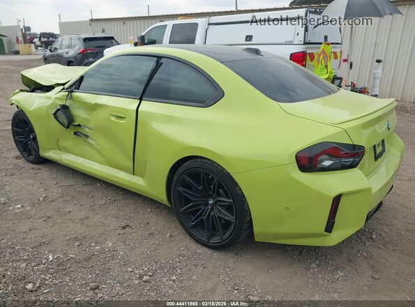 3MF23DM03T8F98643 2026 BMW M2 Green Задня ліва чверть