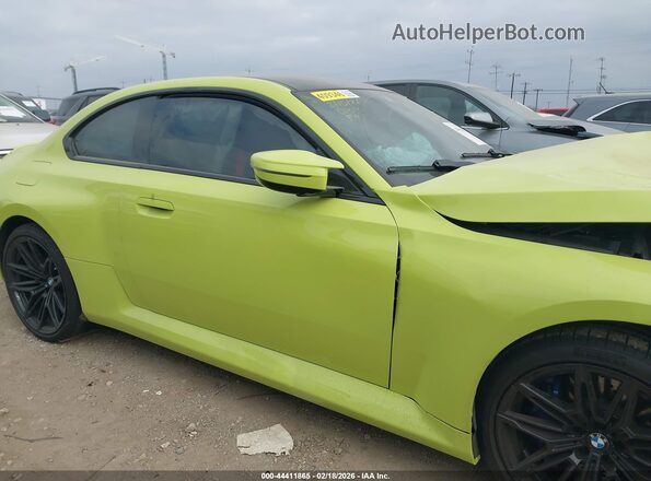 3MF23DM03T8F98643 2026 BMW M2 Green Вид щитка приладів
