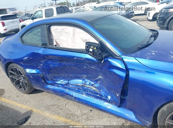 3MF23DM08T8F90070 2026 BMW M2 Blue Դիմացի տեսք