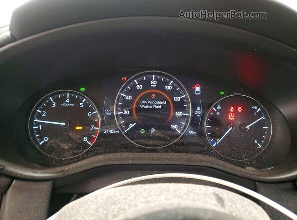 3MVDMBAM2RM647902 2024 MAZDA CX-30 White Вид щитка приладів