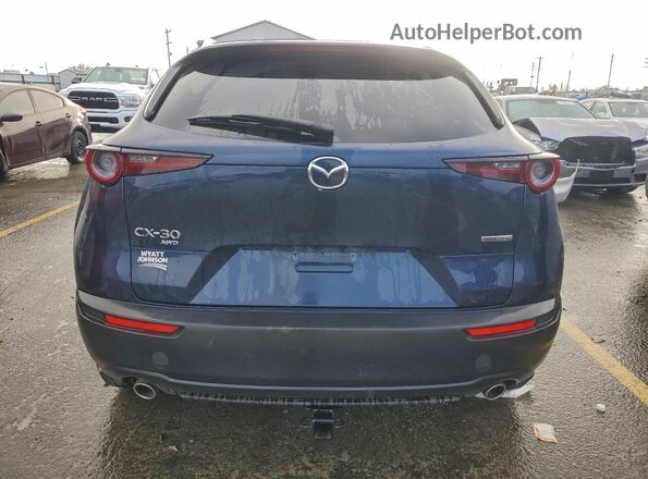 3MVDMBCLXNM455576 2022 MAZDA CX-30 Blue Widok z tyłu