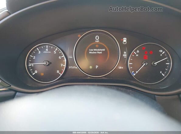 3MVDMBCM9SM798366 2025 MAZDA CX-30 Gray უკანა სავარძლების ხედი