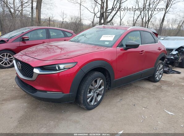 3MVDMBCMXPM522625 2023 MAZDA CX-30 Red წინა მარცხენა ხედი სამი მეოთხედიდან