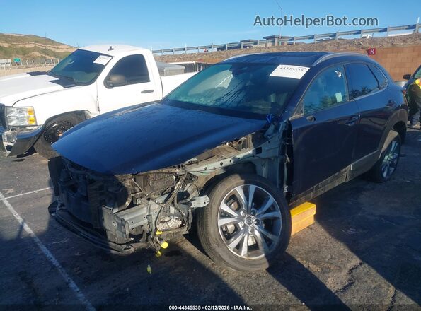 3MVDMBDL1NM449289 2022 MAZDA CX-30 Blue Передня ліва чверть