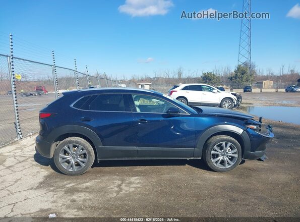 3MVDMBDM9SM780657 2025 MAZDA CX-30 Dark Blue Вид задней части салона