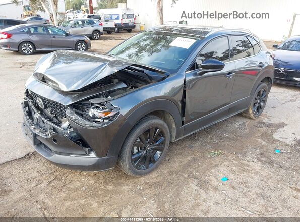 3MVDMBEY2NM443561 2022 MAZDA CX-30 Gray Front left