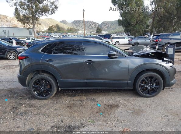 3MVDMBEY2NM443561 2022 MAZDA CX-30 Gray Rear interior view