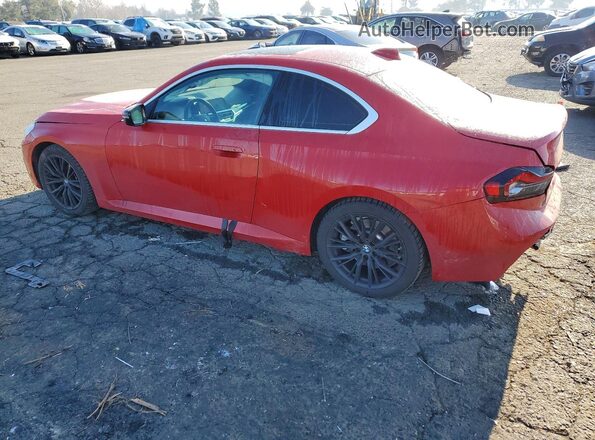 3MW23CM00N8C37464 2022 BMW 2 SERIES Red Հետևի ձախ