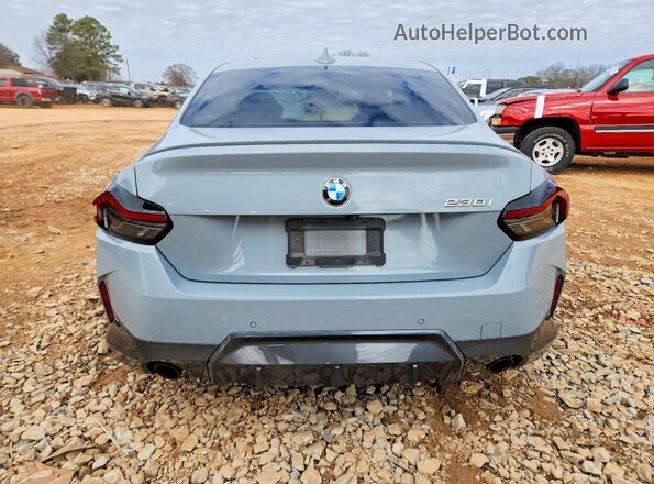 3MW23CM01N8C38736 2022 BMW 2 SERIES Серый Вид сзади