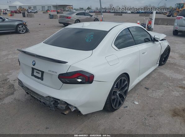 3MW23CM03N8C33814 2022 BMW 2 SERIES White Tył prawy