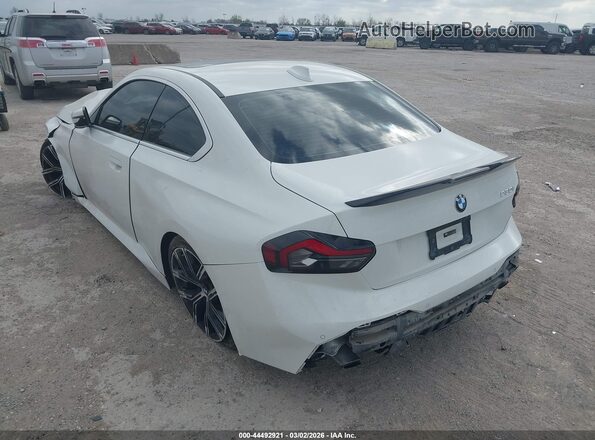 3MW23CM03N8C33814 2022 BMW 2 SERIES White Tył lewy