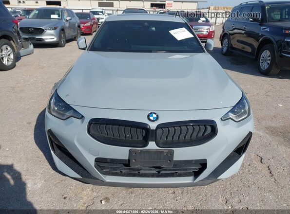 3MW23CM06P8C96120 2023 BMW 2 SERIES Gray Вид задньої частини салону
