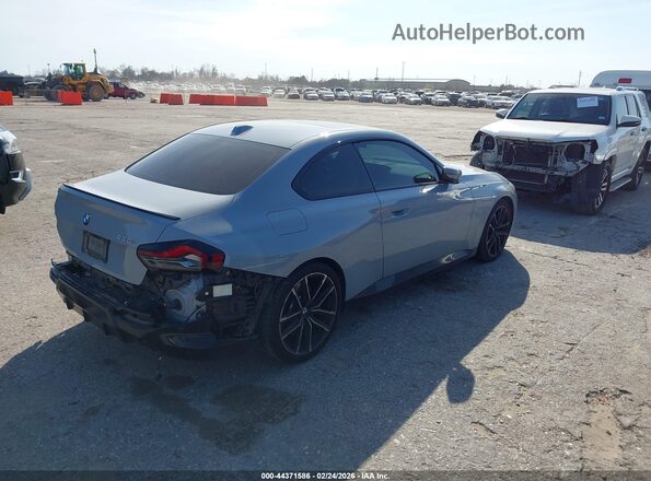 3MW23CM06P8C96120 2023 BMW 2 SERIES Gray Задня права чверть