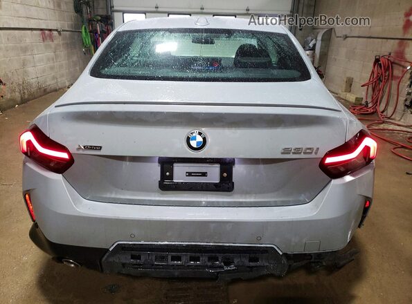 3MW33CM03R8E39273 2024 BMW 2 SERIES Turquoise Հետևի տեսք