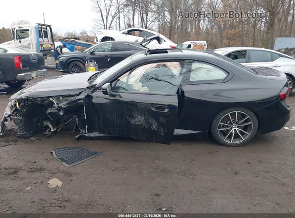 3MW33CM05R8E01656 2024 BMW 2 SERIES Black Widok wnętrza 360 stopni