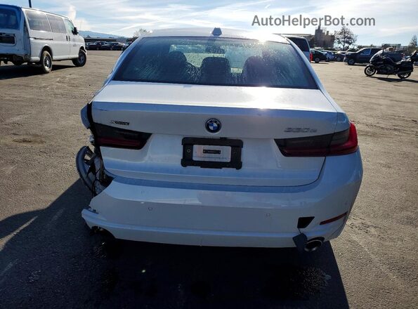 3MW39FS00R8D93274 2024 BMW 3 SERIES White უკანა ხედი