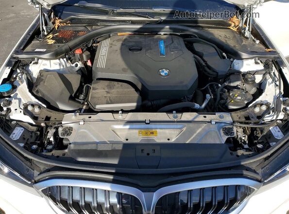 3MW39FS00R8D93274 2024 BMW 3 SERIES White უკანა სალონის ხედი