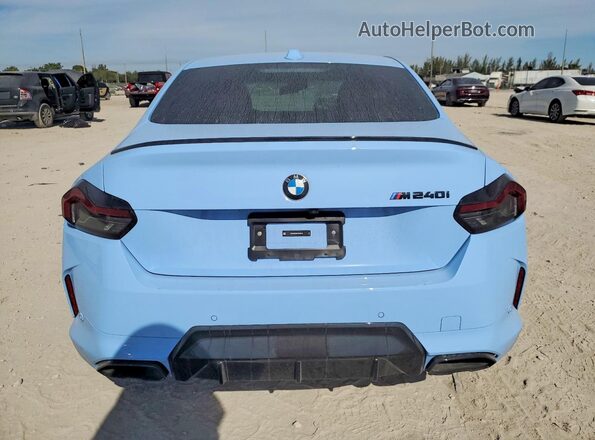 3MW43CM05T8F99702 2026 BMW M2 Синий Вид сзади