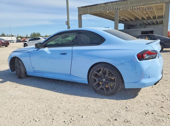 3MW43CM05T8F99702 2026 BMW M2 Синий Задняя левая четверть
