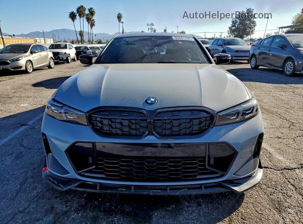 3MW49FF0XR8E23072 2024 BMW M3 Gray Front view