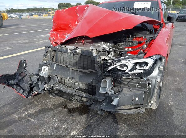 3MW49FS09R8E44761 2024 BMW M3 Red Vista frontal