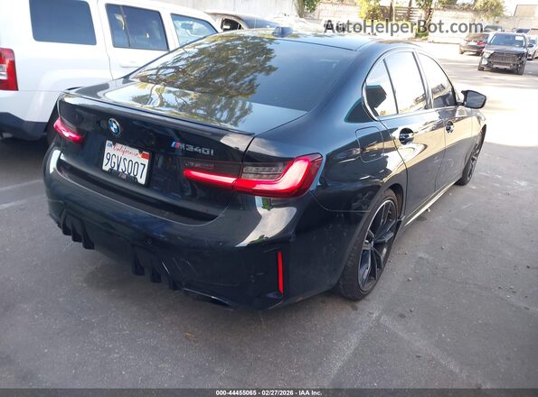 3MW49FS0XP8D47372 2023 BMW M3 Black Tył prawy