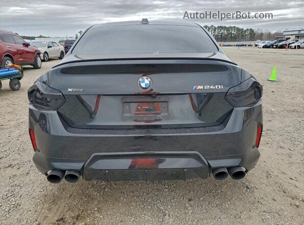 3MW53CM00R8E83742 2024 BMW M2 Black Vista trasera