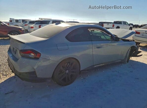 3MW53CM03P8C80518 2023 BMW M2 Blue უკანა მარჯვენა