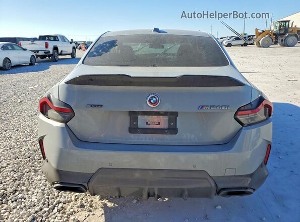 3MW53CM03P8C80518 2023 BMW M2 Blue უკანა ხედი
