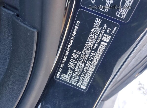 3MW53CM0XR8E12161 2024 BMW M2 Black 