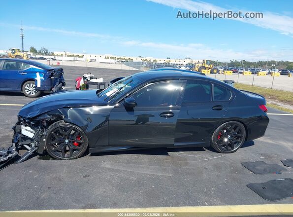 3MW59FT08T8G04848 2026 BMW M3 Black Widok wnętrza z tyłu