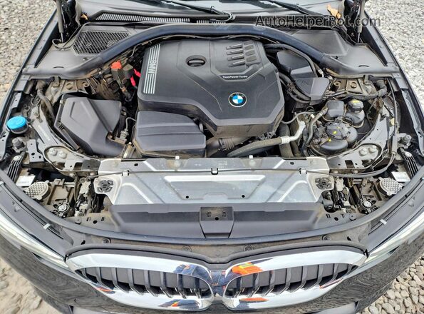 3MW5R1J01M8B86396 2021 BMW 3 SERIES Black Вид задньої частини салону