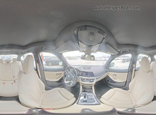 3MW5R1J01M8B86396 2021 BMW 3 SERIES Black Вид наклейки з VIN-кодом