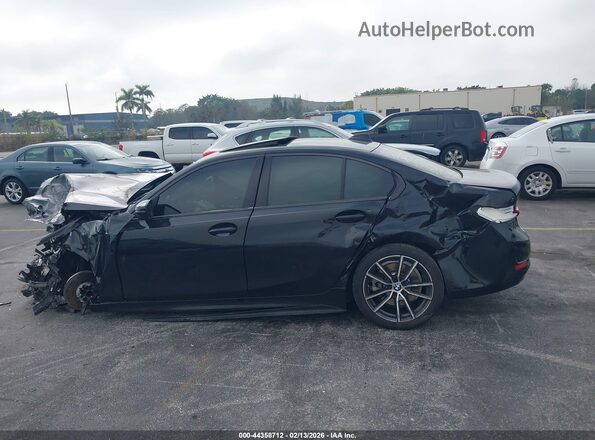 3MW5R1J02L8B11544 2020 BMW 3 SERIES Черный Вид задней части салона