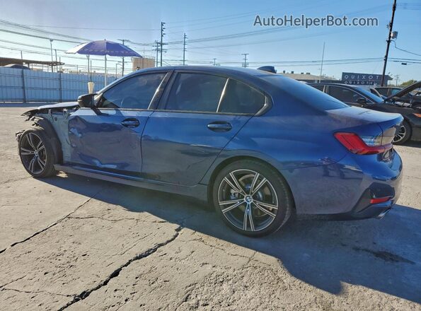 3MW5R1J03M8B56980 2021 BMW 3 SERIES Blue უკანა მარცხენა