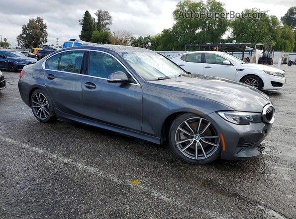 3MW5R1J04L8B33738 2020 BMW 3 SERIES Charcoal Przód prawy