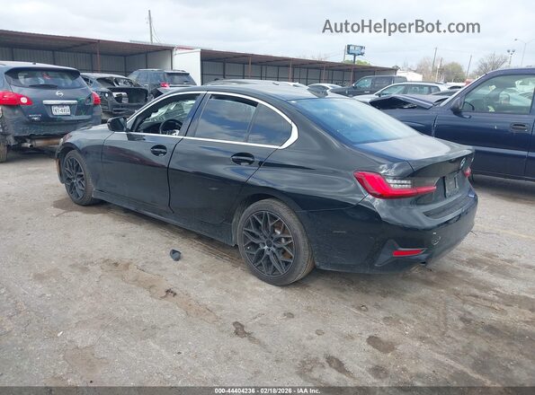 3MW5R1J06L8B32767 2020 BMW 3 SERIES Black Հետևի ձախ