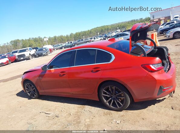 3MW5R1J07M8C04691 2021 BMW 3 SERIES Red Widok wnętrza 360 stopni