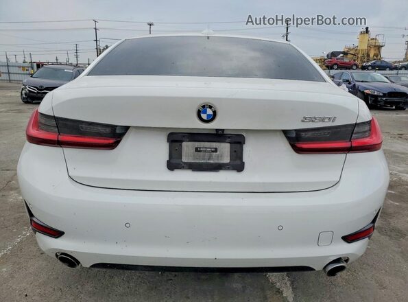 3MW5R1J09N8C39282 2022 BMW 3 SERIES White Rear view