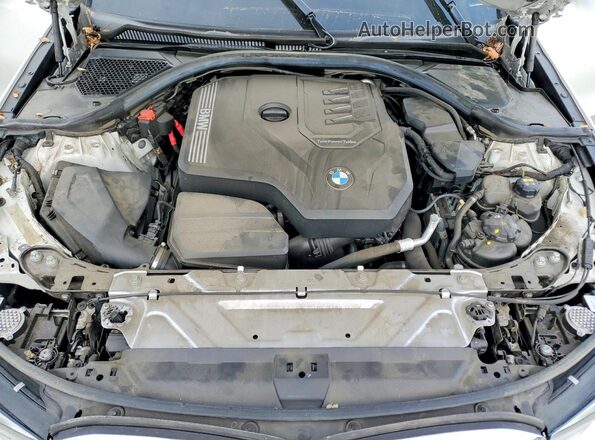 3MW5R1J09N8C39282 2022 BMW 3 SERIES White Rear interior view