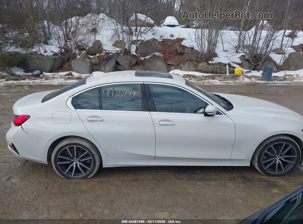 3MW5R7J00L8B13165 2020 BMW 3 SERIES White Սալոնի հետևի տեսք
