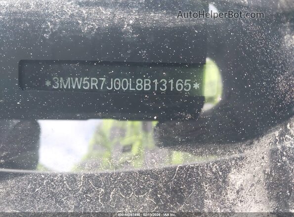 3MW5R7J00L8B13165 2020 BMW 3 SERIES White Շարժիչի բաժամունքի տեսք