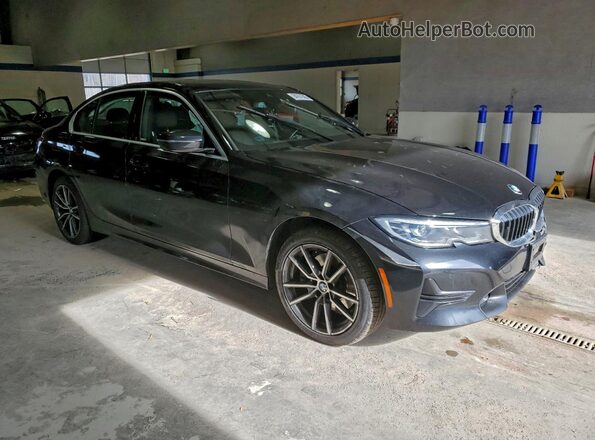 3MW5R7J03M8B82479 2021 BMW 3 SERIES Black Delantero derecho
