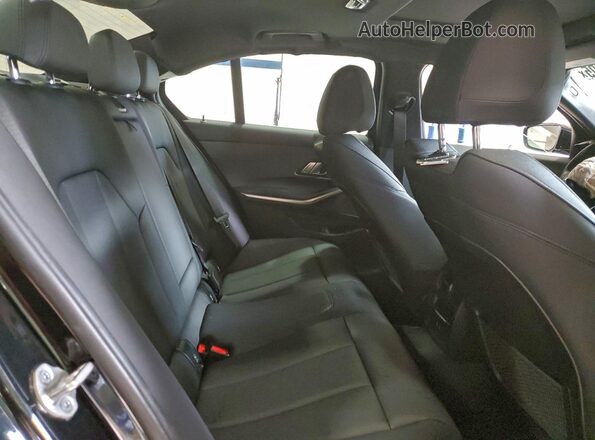 3MW5R7J03M8B82479 2021 BMW 3 SERIES Black Vista de los asientos traseros