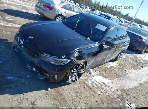 3MW5R7J0XM8B48166 2021 BMW 3 SERIES Black Front left