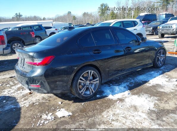 3MW5R7J0XM8B48166 2021 BMW 3 SERIES Black Rear right