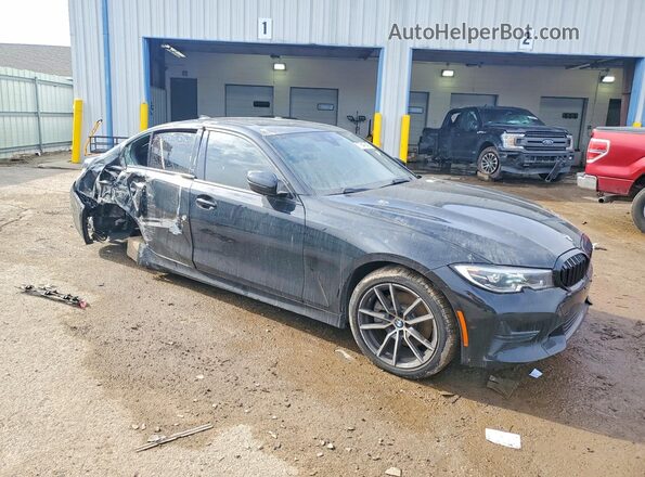 3MW5R7J0XM8B82754 2021 BMW 3 SERIES Black Դիմացի տեսք