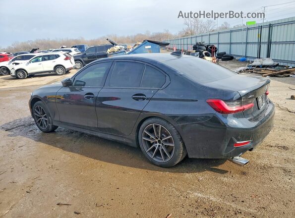 3MW5R7J0XM8B82754 2021 BMW 3 SERIES Black Հետևի աջ