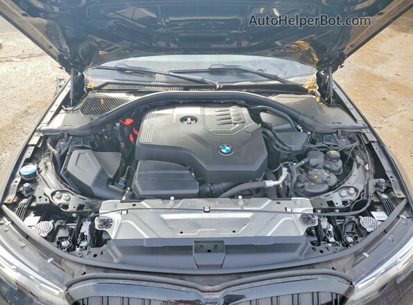 3MW5R7J0XM8B82754 2021 BMW 3 SERIES Black Շարժիչի բաժամունքի տեսք