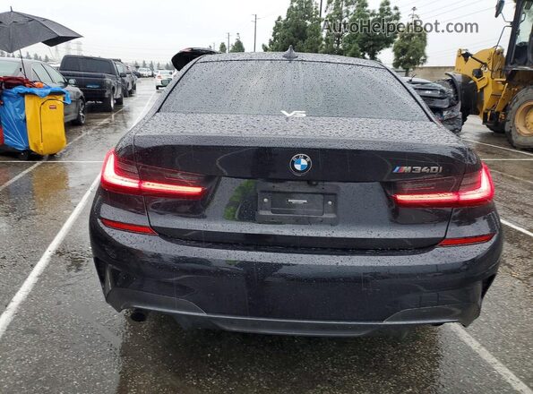 3MW5U7J00M8B85337 2021 BMW M3 Black Vista trasera